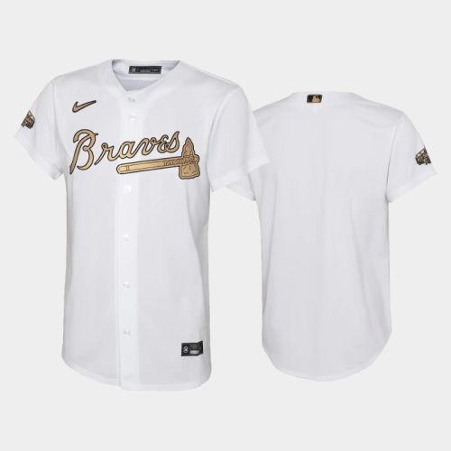 Atlanta Braves 2022-23 All-Star Game White Youth Jersey