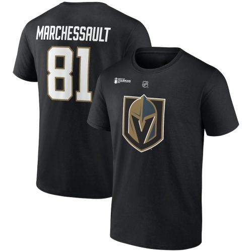 Jonathan Marchessault Vegas Golden Knights 2023 Stanley Cup Champions Stack T-Shirt - Black