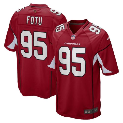 Leki Fotu 95 Arizona Cardinals Men Home Game Jersey - Cardinal