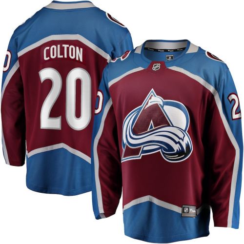 Ross Colton 20 Colorado Avalanche Home Breakaway Jersey