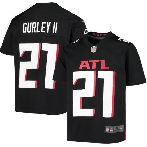 Todd Gurley II 21 Atlanta Falcons YOUTH Game Jersey - Black