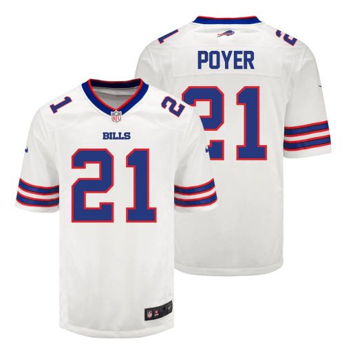 Jordan Poyer 21 Buffalo Bills Men Away Game Jersey - White