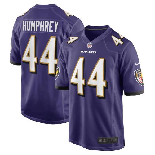 Marlon Humphrey 44 Baltimore Ravens Game Team Jersey - Purple