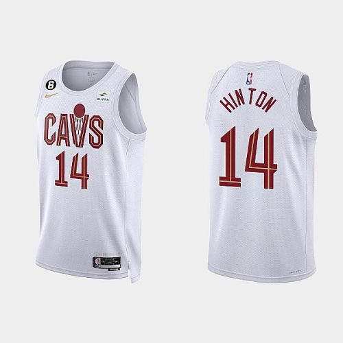 Cleveland Cavaliers Nate Hinton 14 2022-23 Association Edition White Men Jersey Swingman