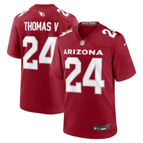 Starling Thomas V 24 Arizona Cardinals Men Team Game Jersey - Cardinal