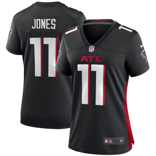 Julio Jones 11 Atlanta Falcons Women's Game Jersey - Black