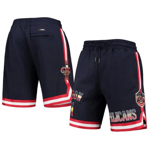 Zion Williamson 1 New Orleans Pelicans Navy Team Player Shorts - Men