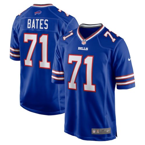 Ryan Bates 71 Buffalo Bills Men Game Jersey - Royal