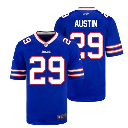 Alex Austin 29 Buffalo Bills Men Home Game Jersey - Royal