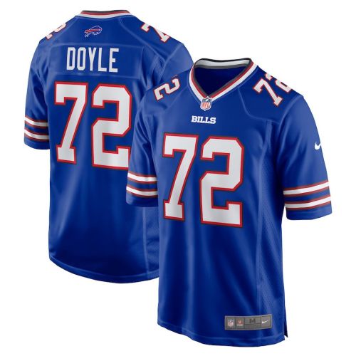 Tommy Doyle 72 Buffalo Bills Men Game Jersey - Royal